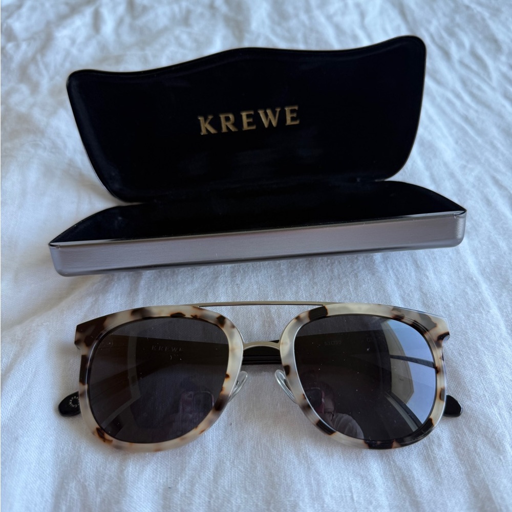 KREWE Tortoise Shell Sunglasses